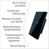 Interruttore Smart Wifi 1 Gang Touch Phone Funzione Timer Compatibile Alexa Google Home Nero Vetro Temperato Fai da te/Materiale elettrico/Interruttori e dimmer/Interruttori a pulsante TRM Company - Polistena, Commerciovirtuoso.it