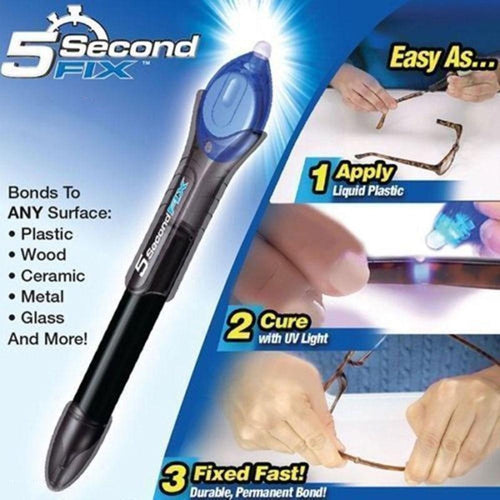 5 Second Fix Colla 4g Vetro Plastica Metallo Legno Fissa Saldatura Luce UV Super Colla Fai da te/Ferramenta/Adesivi e sigillanti/Super colla Trade Shop italia - Napoli, Commerciovirtuoso.it