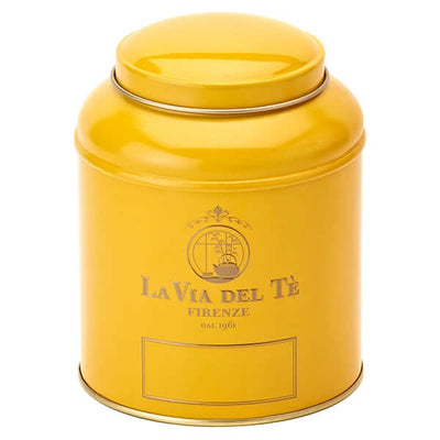 Barattolino La Via del Tè  Giallo Alimentari e cura della casa/Caffè tè e bevande/Tè e tisane/Tè in confezione regalo MariTea bottega del Tè - Lodi, Commerciovirtuoso.it