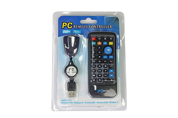 Telecomando Pc Controller Remote Usb Senza Fili Tastiera Mouse Notebook  Desktop 