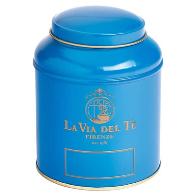 Barattolino La Via del Tè  Azzurro Alimentari e cura della casa/Caffè tè e bevande/Tè e tisane/Tè in confezione regalo MariTea bottega del Tè - Lodi, Commerciovirtuoso.it