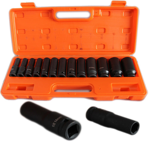 13 BUSSOLE PER PISTOLA AVVITATORE PNEUMATICA ESAGONALI ATTACCO 1/2 DA 10-32 mm Fai da te/Utensili elettrici e a mano/Utensili a mano/Bussole e set di bussole/Corredi di bussole/Standard Trade Shop italia - Napoli, Commerciovirtuoso.it