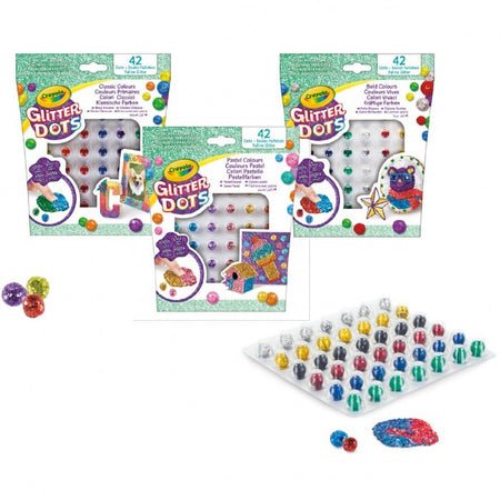 Crayola Glitter dots Assortiti - 1 pezzo Giochi e giocattoli/Attività creative/Scratch art Scontolo.net - Potenza, Commerciovirtuoso.it