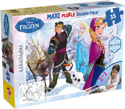 Lisciani Frozen Playing On The Ice Disney Puzzle 35 Pezzi