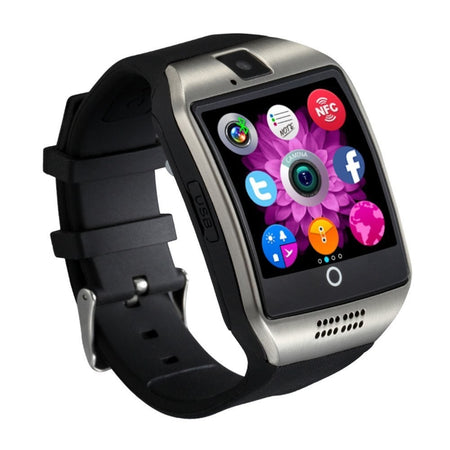 Smartwatch Q18 Orologio Telefono Cellulare Bluetooth Sim Card Micro Sd  Phone - commercioVirtuoso.it