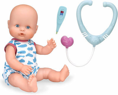 Nenuco Bambolotto con kit medico Azzurro