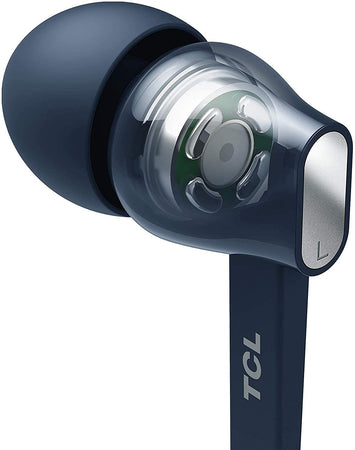 Cuffie TCL MTRO100 In-Ear Headphones con microfono cavi piatti senza groviglio Blu