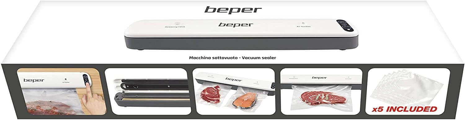 Beper Macchina Sigillatore Sottovuoto Casa e cucina/Elettrodomestici per la cucina/Macchine sottovuoto per alimenti Colella Ricambi - Casoria, Commerciovirtuoso.it