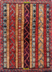 Tappeto Scendiletto Mini Sultanabad Ziegler - Autentico Capolavoro Afghanistan 60x40 Multicolore Chiaro
