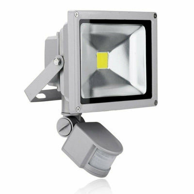 Faro LED 30W Faretto Slim Con Sensore Movimento Pir Crepuscolare ip65 Illuminazione/Illuminazione per esterni/Proiettori Zencoccostore - Formia, Commerciovirtuoso.it