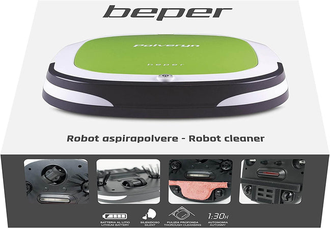 Beper Robot Aspirapolvere Casa e cucina/Aspirapolvere e pulizia di pavimenti e finestre/Aspirapolvere/Aspirapolvere robot Colella Ricambi - Casoria, Commerciovirtuoso.it
