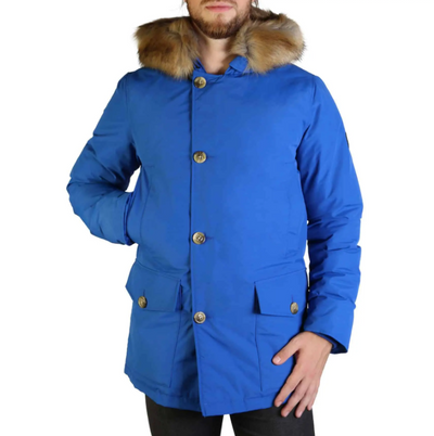 Refrigue Giubbotto Uomo Azzurro Moda/Uomo/Abbigliamento/Giacche e cappotti/Giacche impermeabili Scontolo.net - Potenza, Commerciovirtuoso.it