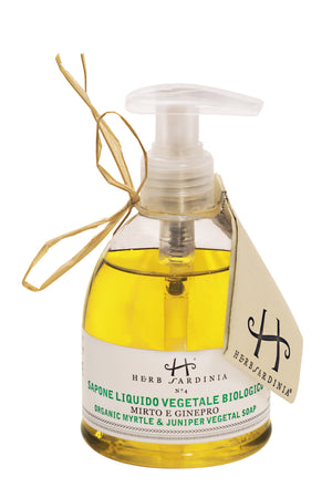 Herb Sardinia Sapone Liquido Vegetale Bio Mirto e Ginepro 250 ml