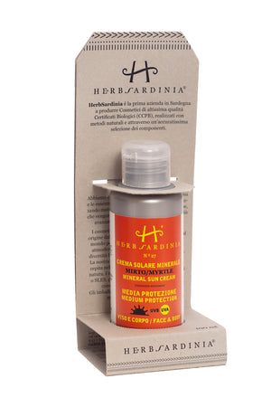 Herb Sardinia Crema Solare Minerale Media Protezione Mirto 100 ml