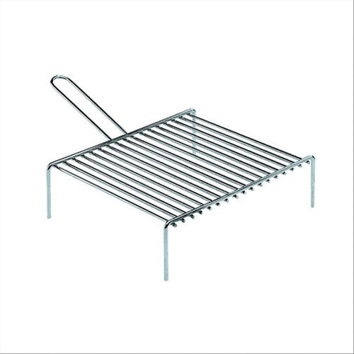 Graticola per barbecue, griglia in acciaio a barre con piedini alta qualità Made in Italy Giardino e giardinaggio/Barbecue e picnic/Accessori per barbecue e affumicatori/Griglie per arrostire La Zappa - Altamura, Commerciovirtuoso.it