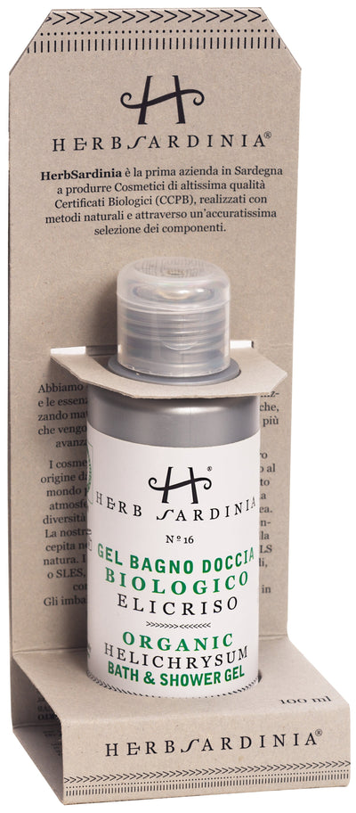 Travel Pack Shampoo e Gel Bagno Doccia Elicriso 100 ml Herb Sardinia