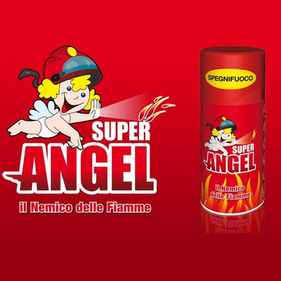 SPEGNIFUOCO ESTINTORE BOMBOLETTA SPRAY SUPER ANGEL IL NEMICO DELLE FIAMME 250GR.  Trade Shop italia - Napoli, Commerciovirtuoso.it