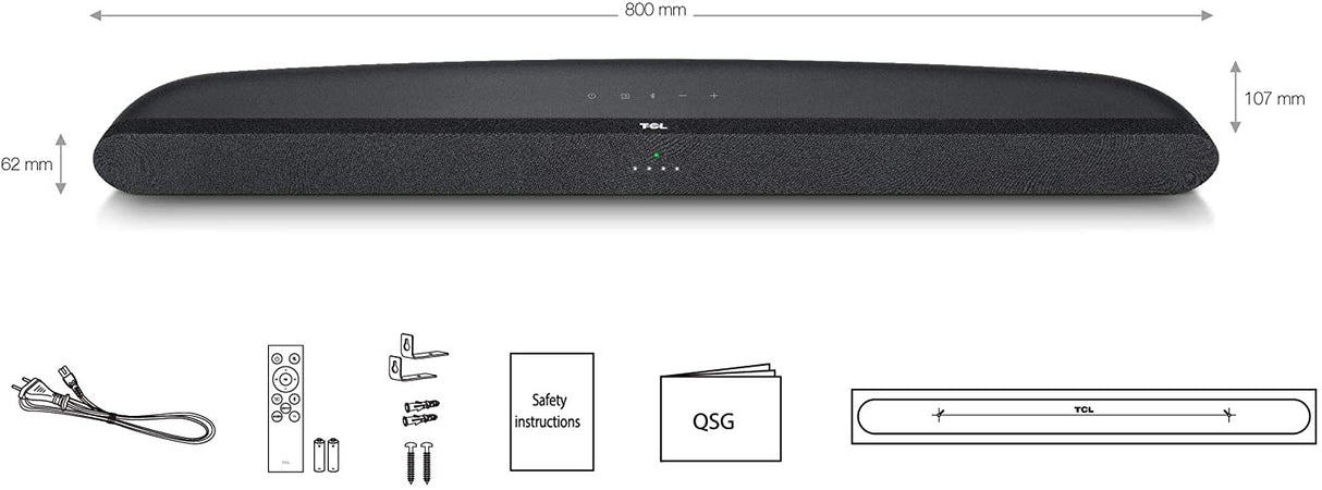 Soundbar TCL TS6100 per TV e Bluetooth tre modalità di suono 2x30w Elettronica/Home Cinema TV e video/Altoparlanti/Soundbar Scontolo.net - Potenza, Commerciovirtuoso.it