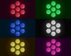 Faro Strobo RGB DJ Faretto 7 LED X 10W testa rotante 360° Colori Eeffetto Disco Strumenti Musicali/Sonorizzazione e palcoscenico/Illuminazione/Stroboscopi Zencoccostore - Formia, Commerciovirtuoso.it