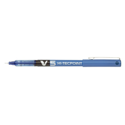 Roller Hi Tecpoint V5 - punta 0 5 mm - blu - Pilot Cancelleria e prodotti per ufficio/Penne matite scrittura e correzione/Penne e ricariche/Penne roller a inchiostro gel Eurocartuccia - Pavullo, Commerciovirtuoso.it