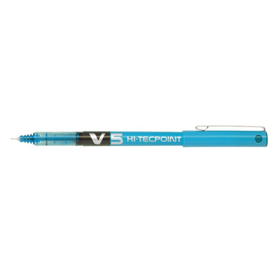 Roller Hi Tecpoint V5 - punta 0 5 mm - azzurro - Pilot Cancelleria e prodotti per ufficio/Penne matite scrittura e correzione/Penne e ricariche/Penne roller a inchiostro gel Eurocartuccia - Pavullo, Commerciovirtuoso.it