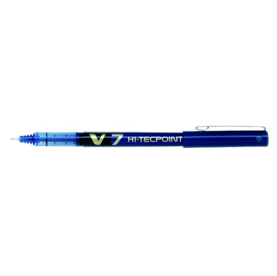 Roller Hi Tecpoint V7 - punta 0 7 mm - blu - Pilot Cancelleria e prodotti per ufficio/Penne matite scrittura e correzione/Penne e ricariche/Penne roller a inchiostro gel Eurocartuccia - Pavullo, Commerciovirtuoso.it