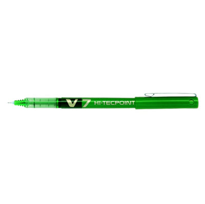 Roller Hi Tecpoint V7 - punta 0 7 mm - verde - Pilot Cancelleria e prodotti per ufficio/Penne matite scrittura e correzione/Penne e ricariche/Penne roller a inchiostro gel Eurocartuccia - Pavullo, Commerciovirtuoso.it