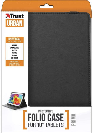 Trust Primo Custodia Folio Universale con Supporto, Per tablet da 10" Elettronica/Informatica/Accessori/Accessori per Tablet PC/Custodie morbide e rigide/Custodie morbide Scontolo.net - Potenza, Commerciovirtuoso.it