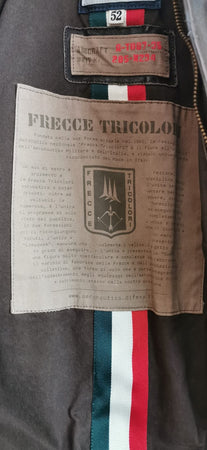 Aeronautica Militare Giacca Pilot in Pelle Patch Removibili Giubbotto in Pelle Uomo Marrone Moda/Uomo/Abbigliamento/Giacche e cappotti/Giacche Couture - Sestu, Commerciovirtuoso.it