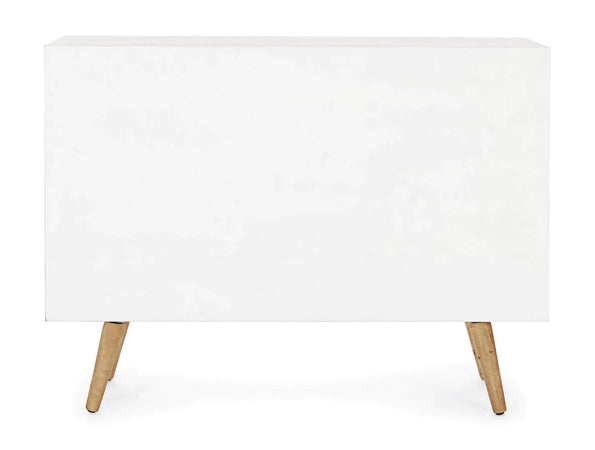 Credenza "Eloise", struttura in legno MDF o legno di abete, pomelli in acciaio, stile naturale Casa e cucina/Arredamento/Soggiorno/Credenze Decor Space - Altamura, Commerciovirtuoso.it
