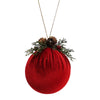 Pallina in stoffa Rosso con glitter per albero di Natale elegante e moderno Casa e cucina/Decorazioni per interni/Addobbi e decorazioni per ricorrenze/Decorazioni natalizie/Addobbi e decorazioni/Palle e palline MagiediNatale.it - Altamura, Commerciovirtuoso.it