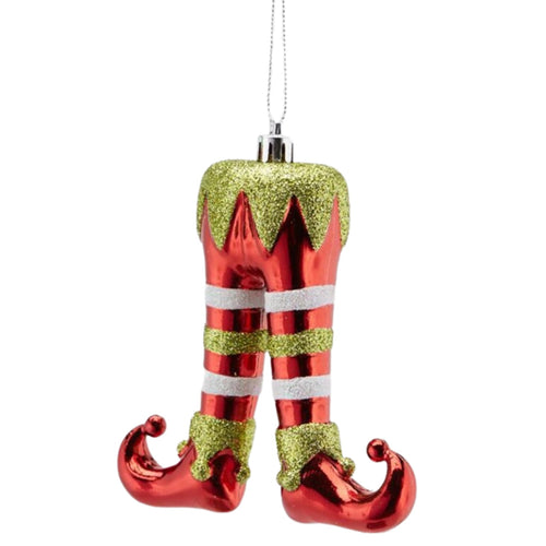 Pendaglio per albero di Natale Calze dell'elfo appendibile con corda, da 11 cm Casa e cucina/Decorazioni per interni/Addobbi e decorazioni per ricorrenze/Decorazioni natalizie/Addobbi e decorazioni/Ciondoli e pendenti MagiediNatale.it - Altamura, Commerciovirtuoso.it