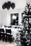 Albero di Natale nero Black Forest in PVC h 210 cm Casa e cucina/Decorazioni per interni/Addobbi e decorazioni per ricorrenze/Decorazioni natalizie/Alberi di natale artificiali MagiediNatale.it - Altamura, Commerciovirtuoso.it