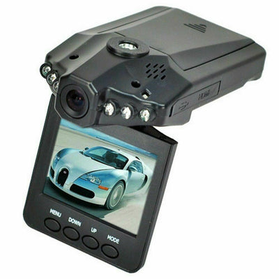 Videocamera Telecamera DVR LCD Per Auto 2,5' HD 1080P USB Visione Notturna
