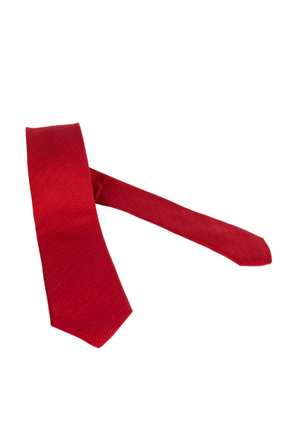 Cravatta Uomo Bergamotto - Tinta Unita - Rossa Moda/Uomo/Accessori/Cravatte fusciacche e fazzoletti da taschino/Cravatte Couture - Sestu, Commerciovirtuoso.it