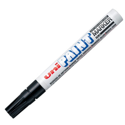 Marcatore Uni Paint PX20 - punta 2 8mm - nero - Uni Mitsubishi Cancelleria e prodotti per ufficio/Penne matite scrittura e correzione/Marcatori ed evidenziatori/Pennarelli indelebili e marcatori Eurocartuccia - Pavullo, Commerciovirtuoso.it