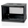 Techly Armadio Rack 19 a Muro 6U prof. 320 Nero Assemblato