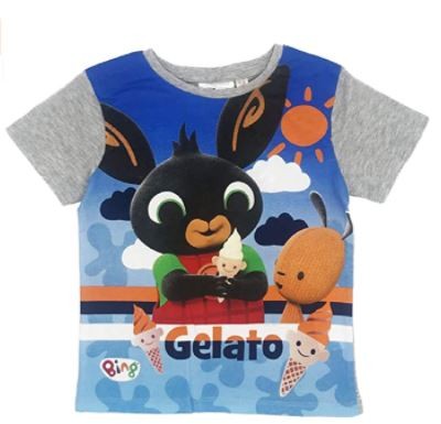T-shirt Bing Bambino 4 5 6 anni Moda/Bambini e ragazzi/Abbigliamento/T-shirt polo e camicie/T-shirt Store Kitty Fashion - Roma, Commerciovirtuoso.it