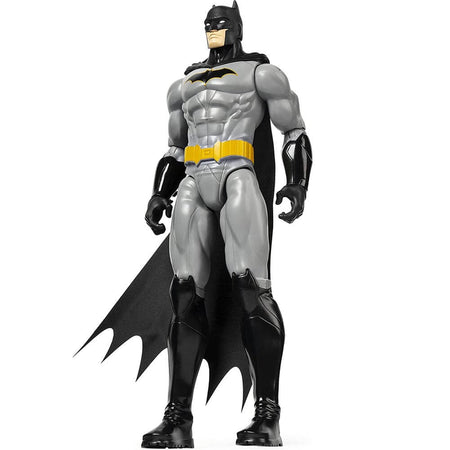 Action Figures Personaggio Batman Costume Grigio Snodato 30cm Giocattolo Bambini