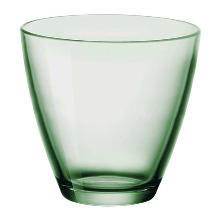 Set 6 Bicchieri in Vetro Bormioli Bicchiere per Acqua Vino Bibite Verde 26CL