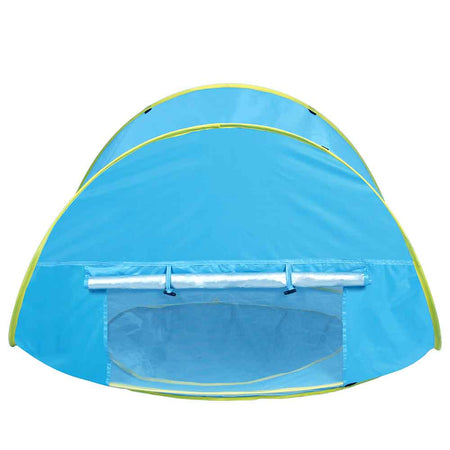 Tenda Gioco Parasole Bambini Spiaggia Mini Piscina Pieghevole Portatile Pop up