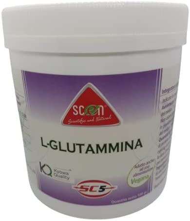 Scen Glutammina sc5 - 500 gr. polvere, adatto anche per vegani
