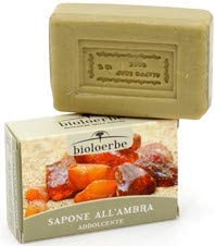 Saponetta all' Ambra - Scen - addolcente, 125 gr, dermatologicamente testato.