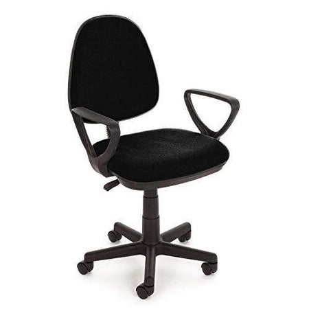 Sedia da ufficio "Clever" con ruote e braccioli, per scrivania, cameretta, call center Casa e cucina/Arredamento/Studio/Sedie e Sgabelli/Sedie da scrivania Decor Space - Altamura, Commerciovirtuoso.it