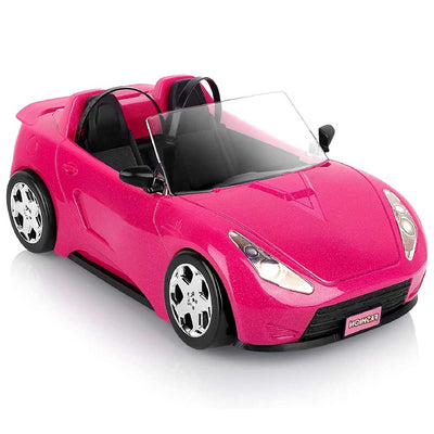 Macchina Cabrio Auto per Bambole Decappottabile Rosa Giocattolo Bambini