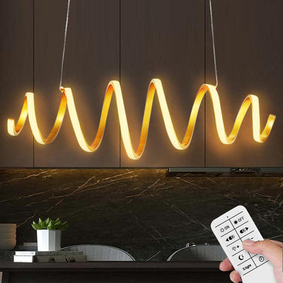 Lampadario Lampada Sospensione a LED 40W Luce Dimmerabile e Colore Regolabile