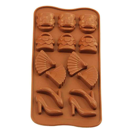 Formine Stampi In Silicone per Cioccolatini Dolci 8 Decori Pasticceria