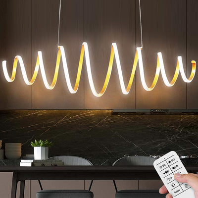 Lampadario Lampada Sospensione a LED 58W Luce Dimmerabile e Colore Regolabile