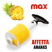 Taglia Affetta Ananas a Spirale in Plastica da Cucina Bianco Max Casa