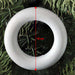 2 Anelli Cerchi Polistirolo 19cm Bianchi Decorazioni Natalizie Addobbi Natale